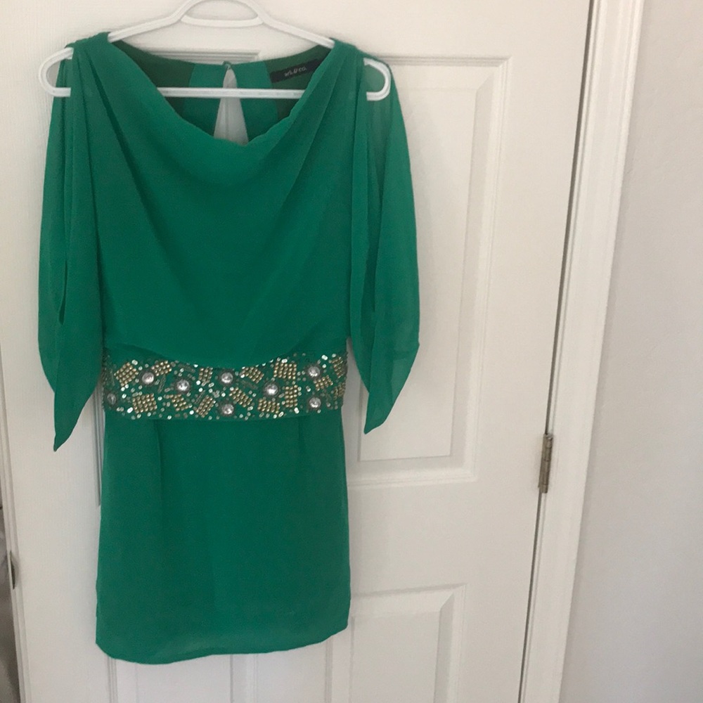 Ark&co green dress